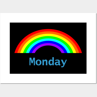 Monday Rainbow Posters and Art